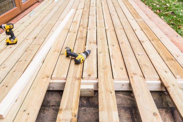 Damaged Deck Boards Repair in Gig Harbor