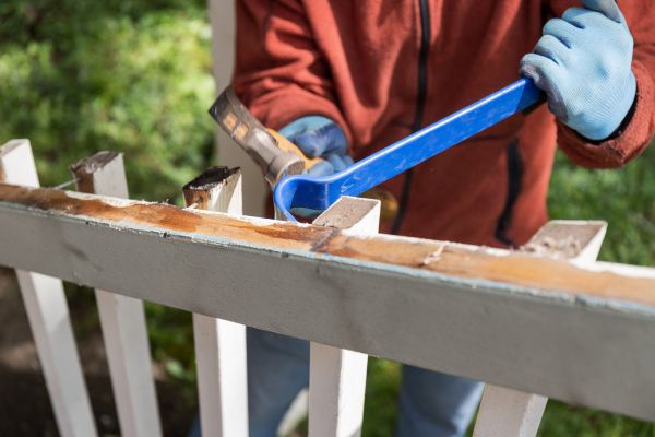 Deck Railing Replacement in Gig Harbor