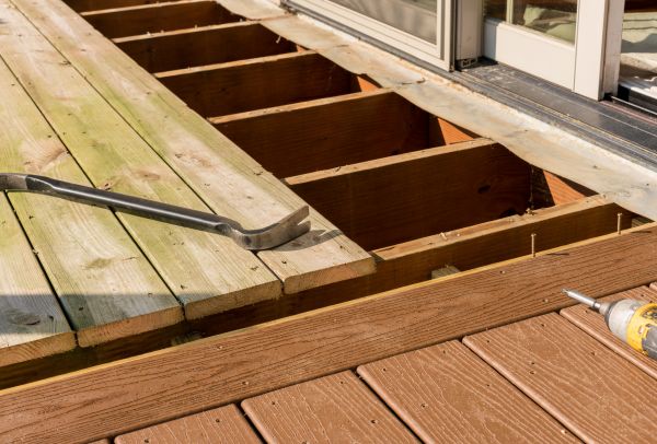 Old Deck Repair in Gig Harbor