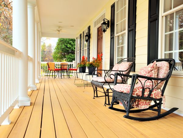 Porch Construction in Gig Harbor