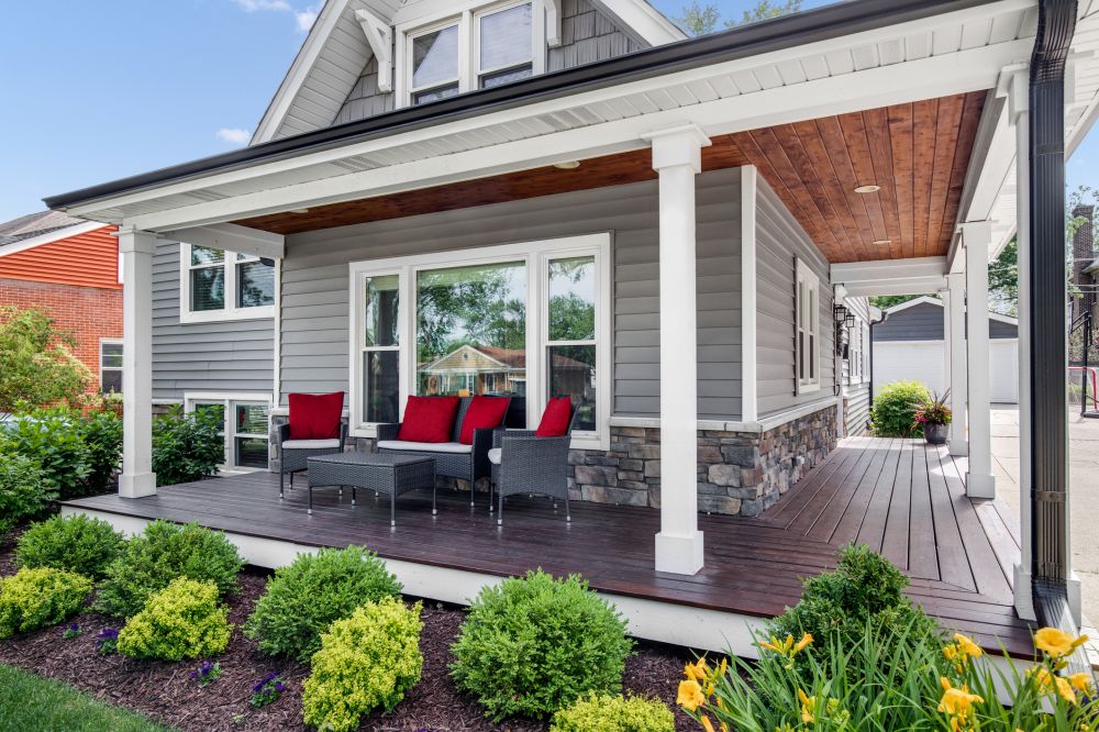 Porch Pillar Repair in Gig Harbor