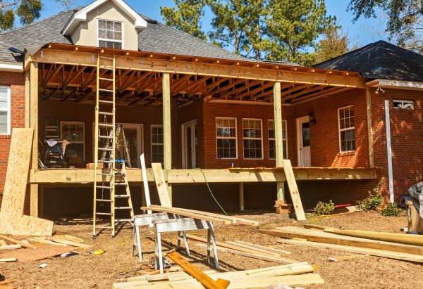 Sagging Deck Repair in Gig Harbor