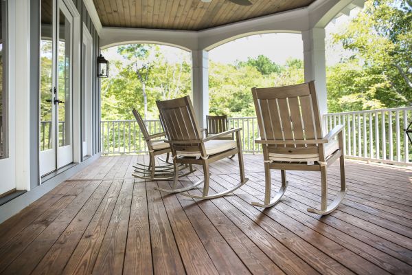 Wood Porch Repair in Gig Harbor