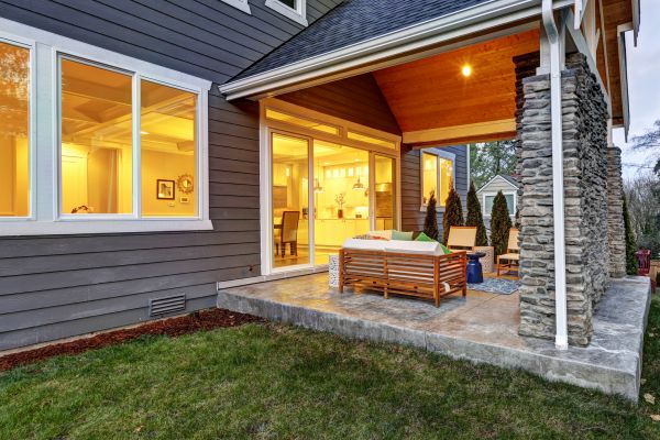 Cost of Back Porch Construction in Gig Harbor