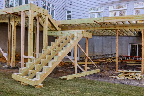 Deck Post Replacement in Gig Harbor