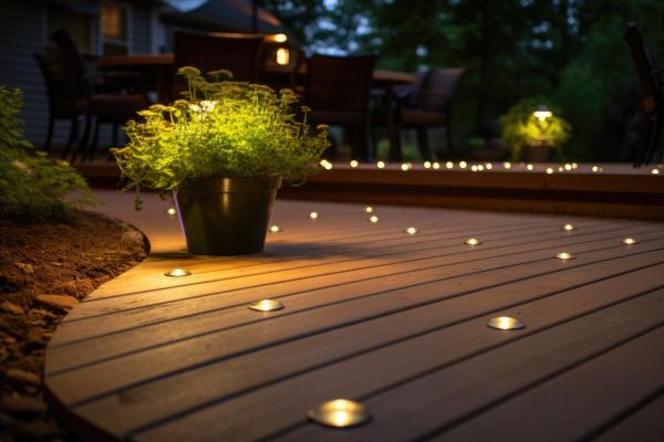Ground Level Deck Construction in Gig Harbor