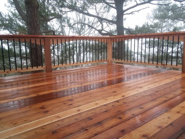 Cedar Deck Repair in Gig Harbor